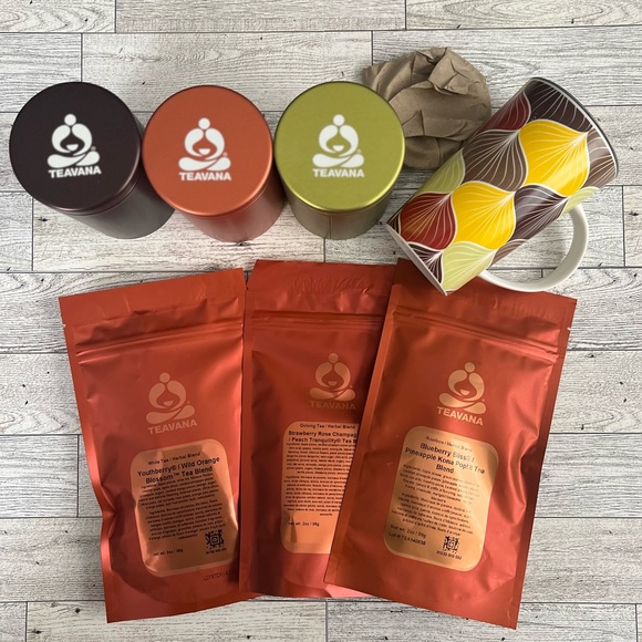 Teavana Other New Teavana Fruity Tea Bundle Poshmark